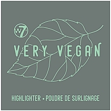 Highlighter - W7 Very Vegan Highlighter — photo N3