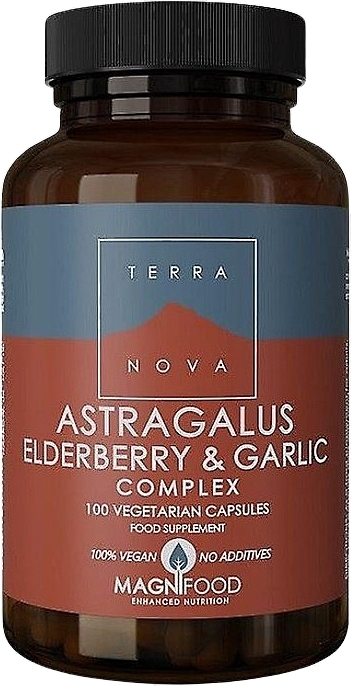 Astragalus + Elderberry + Garlic Complex - Terranova Astragalus Elderberry & Garlic Complex — photo N2