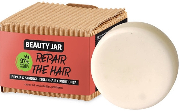 Solid Conditioner - Beauty Jar Repair The Hair Solid Hair Conditioner — photo N3