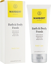 Fragrances, Perfumes, Cosmetics Refreshing Body Lotion with Citrus Scent - Marbert Bath & Body Fresh Refreshing Body Lotion