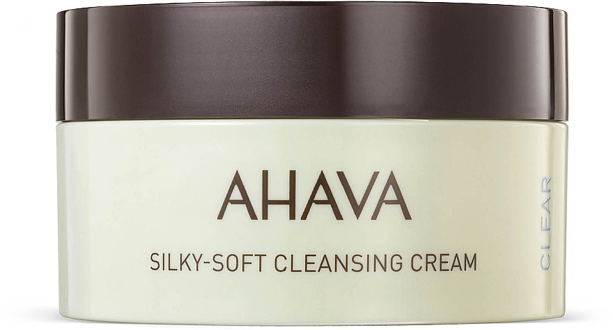 Silky-Soft Cleansing Face Cream - Ahava Time to Clear Ahava Silky Soft Cleansing Cream — photo N1