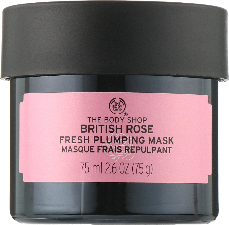 Moisturizing Mask "British Rose" - The Body Shop British Rose Fresh Plumping Mask — photo N3