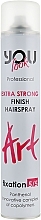 Fragrances, Perfumes, Cosmetics Extra Strong Hold Hair Spray - You Look Professional Art Extra Strong Finish Hairspray