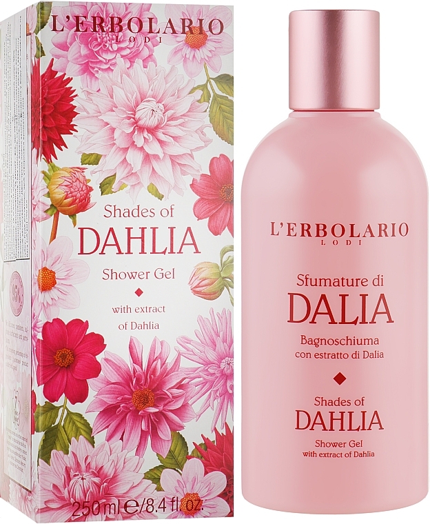 Dahlia Bath Foam & Shower Gel - L'erbolario Shades Of Dahlia Shower Gel — photo N2