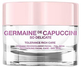 Soothing Cream for Dry Skin - Germaine de Capuccini So Delicate Tolerance Rich Care — photo N3