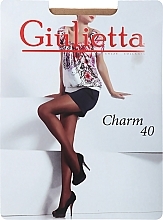 Tights "Charm" 40 Den, daino - Giulietta — photo N1