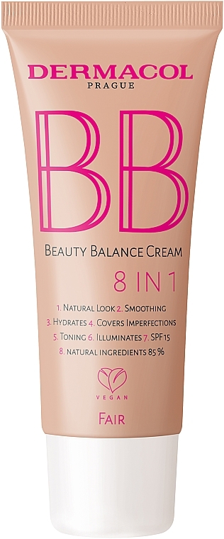 8in1 BB Cream - Dermacol BB Beauty Balance Cream — photo N1