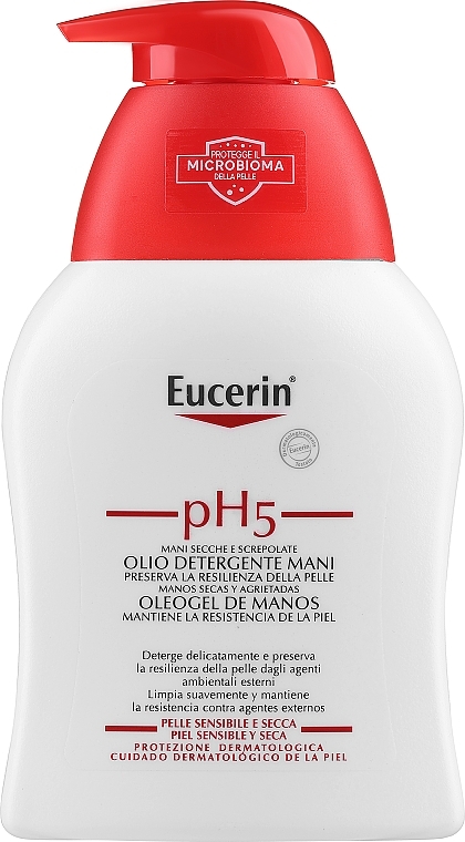 Cleansing Hand Wash Oil - Eucerin pH 5 Hand Wash Oil — photo N1