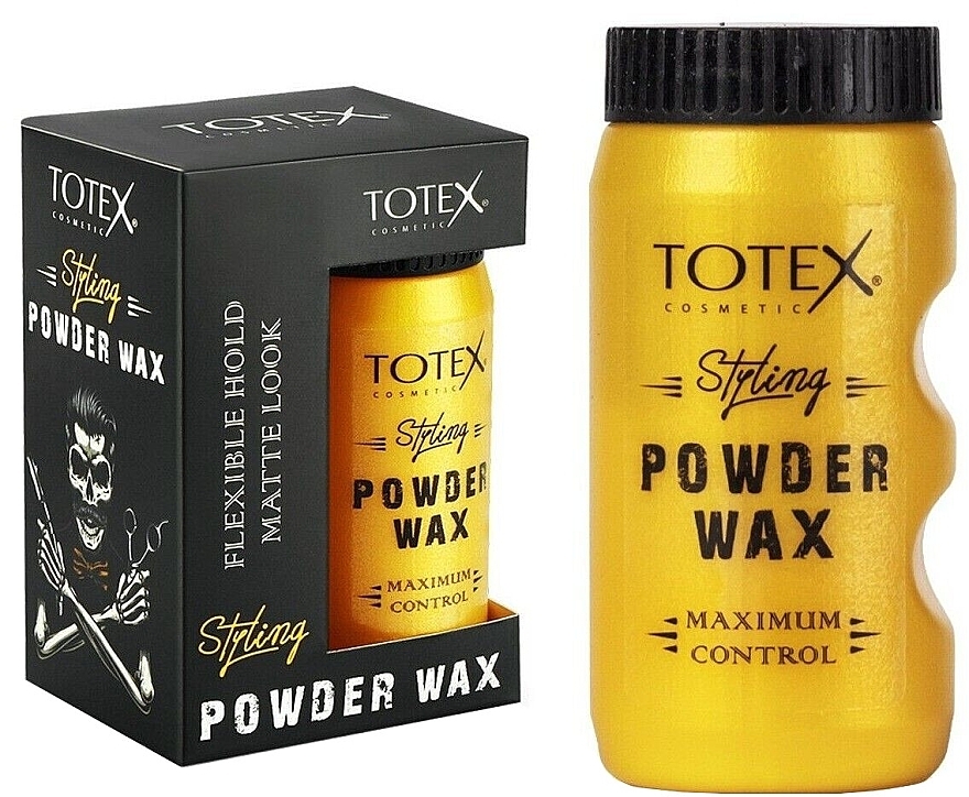 Hair Styling Powder Wax - Totex Cosmetic Styling Powder Wax — photo N1