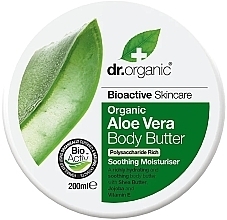 Fragrances, Perfumes, Cosmetics Aloe Vera Body Butter - Dr. Organic Bioactive Skincare Organic Aloe Vera Body Butter