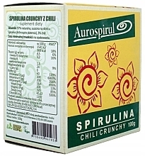 Dietary Supplement 'Spirulina + Crunchy Chili' - Moma Aurospirul Spirulina Chili Crunchy — photo N2