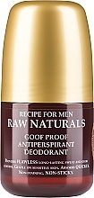 Deodorant - Recipe For Men RAW Naturals Goof Proof Antitranspirant Deodorant — photo N1