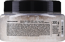 Salt Foot Soak "Dead Sea Minerals" - Silcare Nappa Smooth Comfort Salt Foot Soak — photo N2