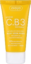 Night Face Cream Mask - Ziaja Vitamin C.B3 Niacinamide — photo N1