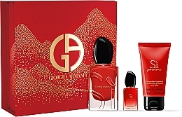 Giorgio Armani Si Passione - Set (edp/50ml + edp/7ml + b/lot/50ml) — photo N1