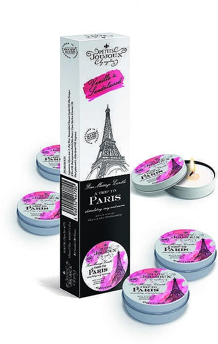 Massage Candle Set - Petits JouJoux A Trip to Paris — photo N1