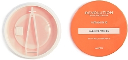 Hyaluronic Eye Patches - Revolution Skincare Brightening Hydrogel Patches With Vitamin C — photo N1