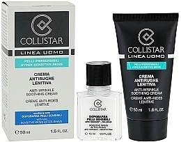 Fragrances, Perfumes, Cosmetics Set - Collistar Linea Uomo Antirughe (cr/50ml + ash/gel/15ml)