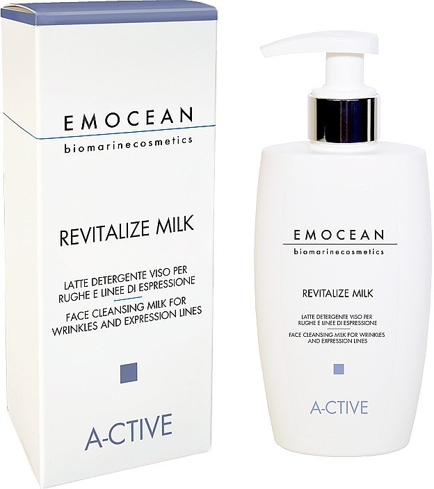 Face Cleansing Milk - Emocean A-Ctive Revitalizing Milk — photo N1