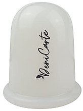 Fragrances, Perfumes, Cosmetics Vacuum Massage Cup, large, white - Deni Carte