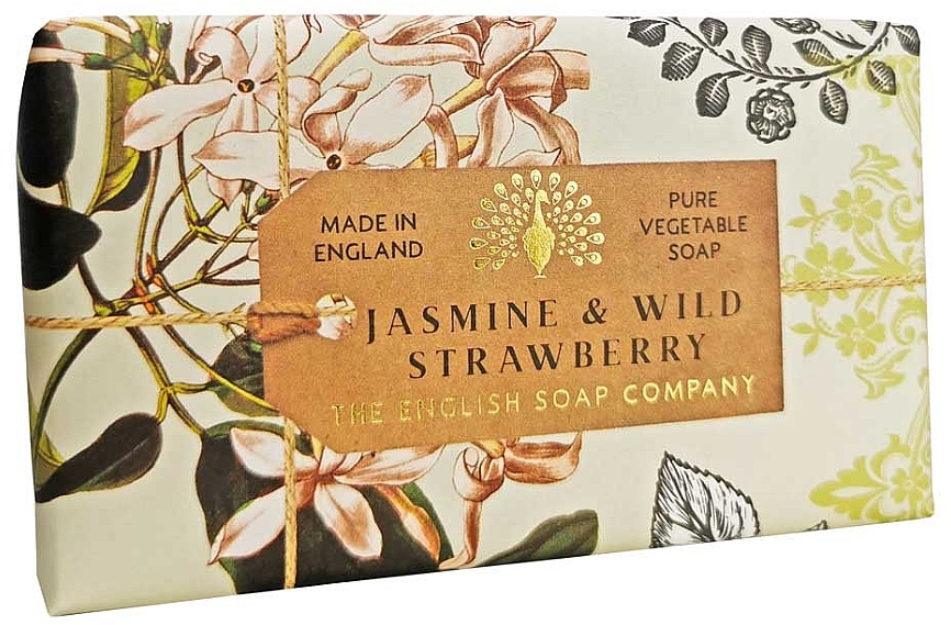 Jasmine & Wild Strawberry Soap - The English Soap Company Jasmine and Wild Strawberry Soap — photo N2