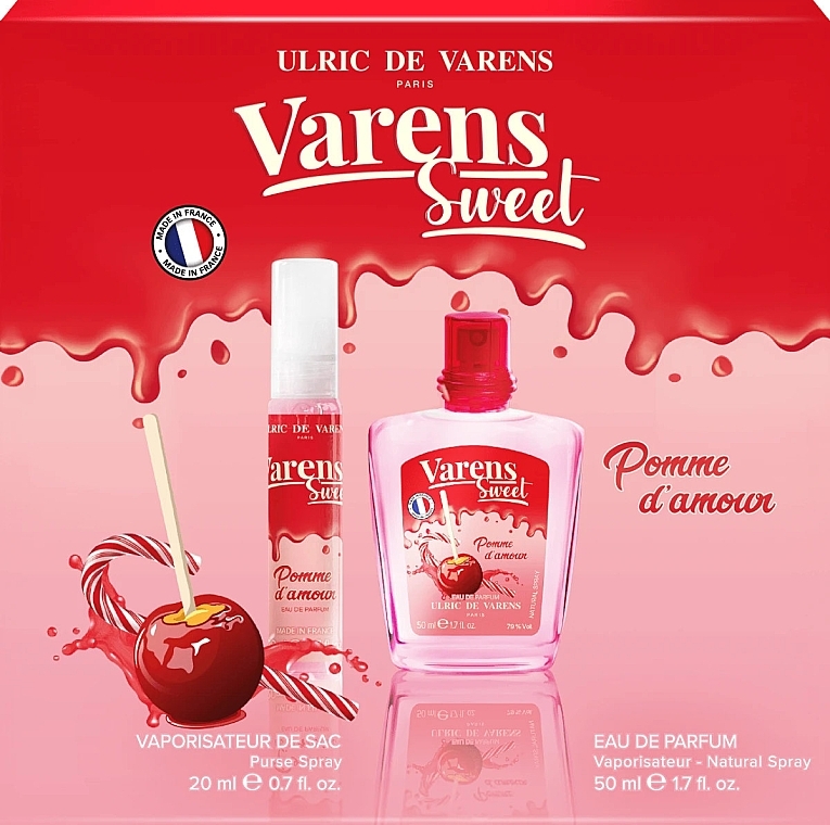 Ulric de Varens Varens Sweet Pomme d'Amour - Set (edp/50ml + edp/20ml) — photo N1