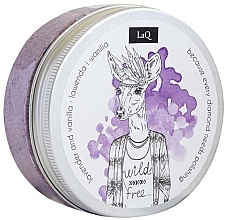 Fragrances, Perfumes, Cosmetics Cleansing Body Scrub "Lavender and Vanilla" - LaQ Body Scrub&Wash Peeling lavander And Vanilla