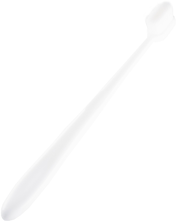 Microfiber Toothbrush, soft, white - Kumpan M02 Microfiber Toothbrush — photo N4