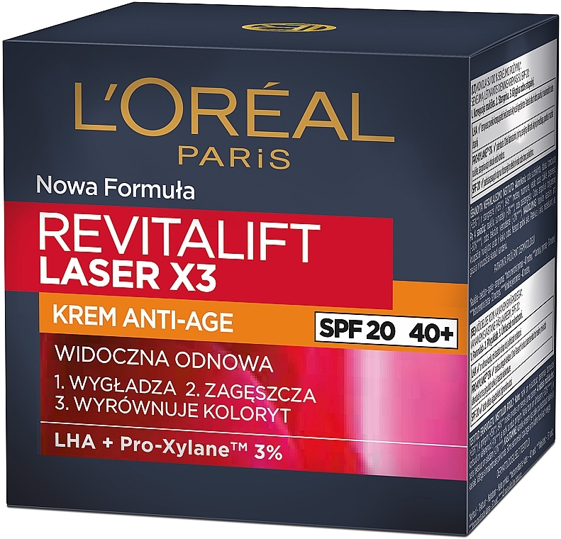 Face Day Cream - L'Oreal Paris Revitalift Laser X3 Anti-Age SPF 25 — photo N4