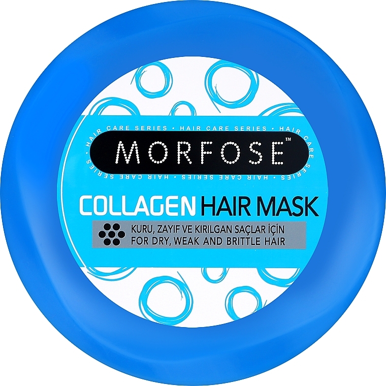 Mask for Weak Dry Hair - Morfose Buble Collagen Hair Mask — photo N1