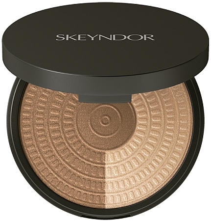 Universal Ultra-Soft Powder-Highlighter-Concealer - Skeyndor SkinCare Make Up Highlight Powder Duo — photo N1