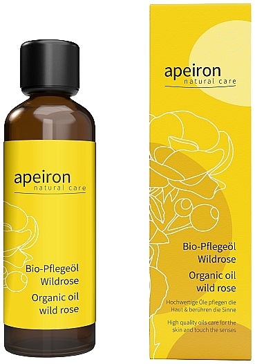 Organic Wild Rose Oil - Apeiron Organic Wild Rose Oil — photo N1