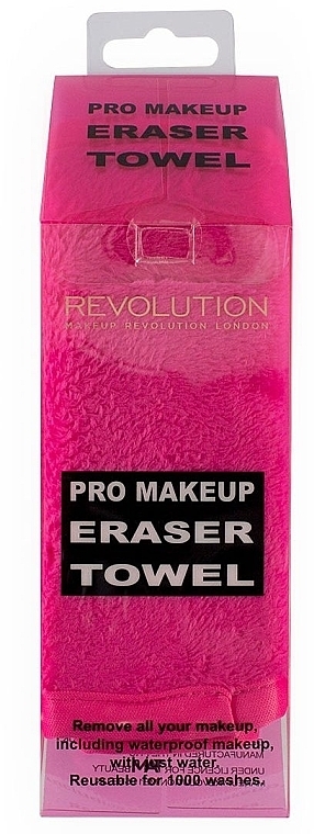 Makeup Remover Tissue - Makeup Revolution Pro Makeup Eraser Towel — photo N1