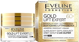 Multi-Nourishing Cream 60+ - Eveline Cosmetics Gold Lift Expert — photo N2