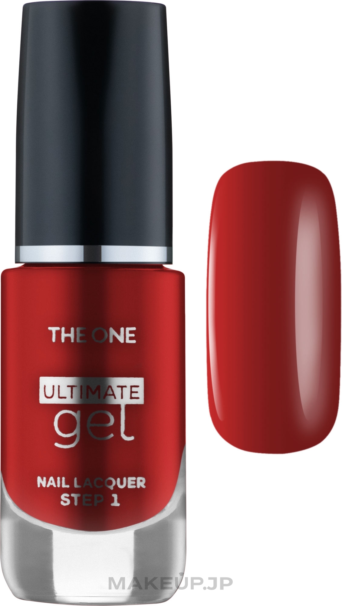 Nail Gel Polish - Oriflame The One Ultimate Gel Nail Lacquer Step 1 — photo Fiery Red