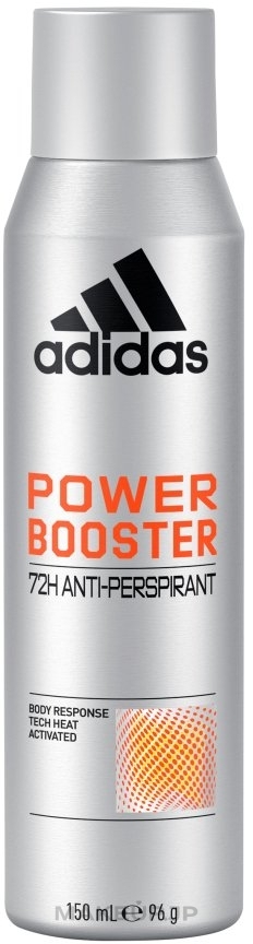 Men Antiperspirant Spray - Adidas Power Booster 72H Anti-Perspirant — photo 150 ml