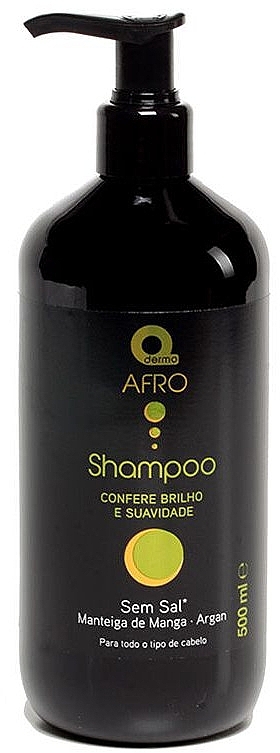 Shampoo for Curly Hair - Dermo Afro Shampoo Mango-Argan — photo N1