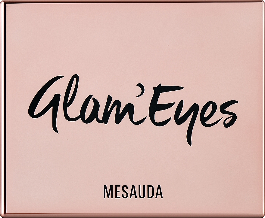 Eyeshadow Palette - Mesauda Milano Glam'eyes 12 Multi Finish Compact — photo N2