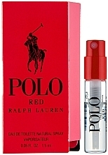 Fragrances, Perfumes, Cosmetics Ralph Lauren Polo Red - Eau de Toilette (sample)