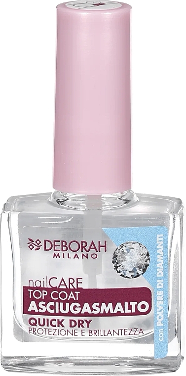 Quick Dry Top Coat - Deborah Quick Dry — photo N2