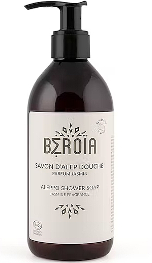 Liquid Shower Soap with Jasmine Scent - Beroia Aleppo Shower Soap Scented With Jasmine — photo N1