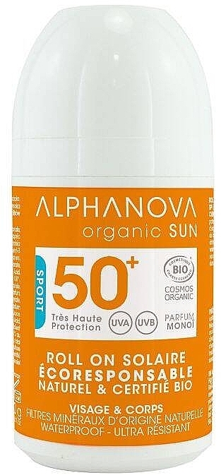 Roll-On Sunscreen SPF50 - Alphanova Sun Sport — photo N1