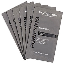 Face Cleansing Strips - Revolution Skincare Pore Cleansing Strips Charcoal — photo N1