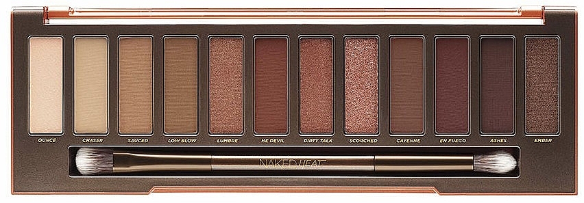 Eyeshadow Palette, 12 Shades - Urban Decay Naked Heat Eyeshadow Palette — photo N4