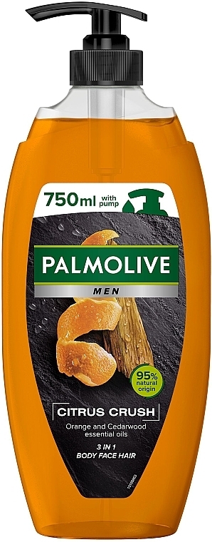 Shower Gel - Palmolive Men Citrus Crush 3w1 — photo N1