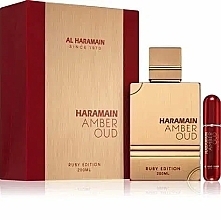 Fragrances, Perfumes, Cosmetics Al Haramain Amber Oud Ruby Edition Set - Set (edp/200ml + edp/spray/6.8ml)