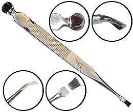 Fragrances, Perfumes, Cosmetics Double-Sided Cuticle Pusher, 5 1" - Erlinda Solingen Germania