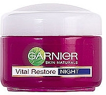 Fragrances, Perfumes, Cosmetics Night Anti-Aging Cream - Garnier Skin Naturals Vital Restore Night Face Cream