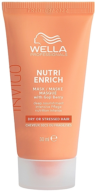 GIFT! Nourishing Goji Berry Mask - Wella Professionals Invigo Nutri-Enrich Deep Nourishing Mask — photo N1