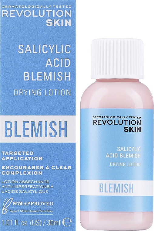 Salicylic Acid Drying Lotion - Revolution Skincare Salicylic Acid Blemish Drying Lotion — photo N2